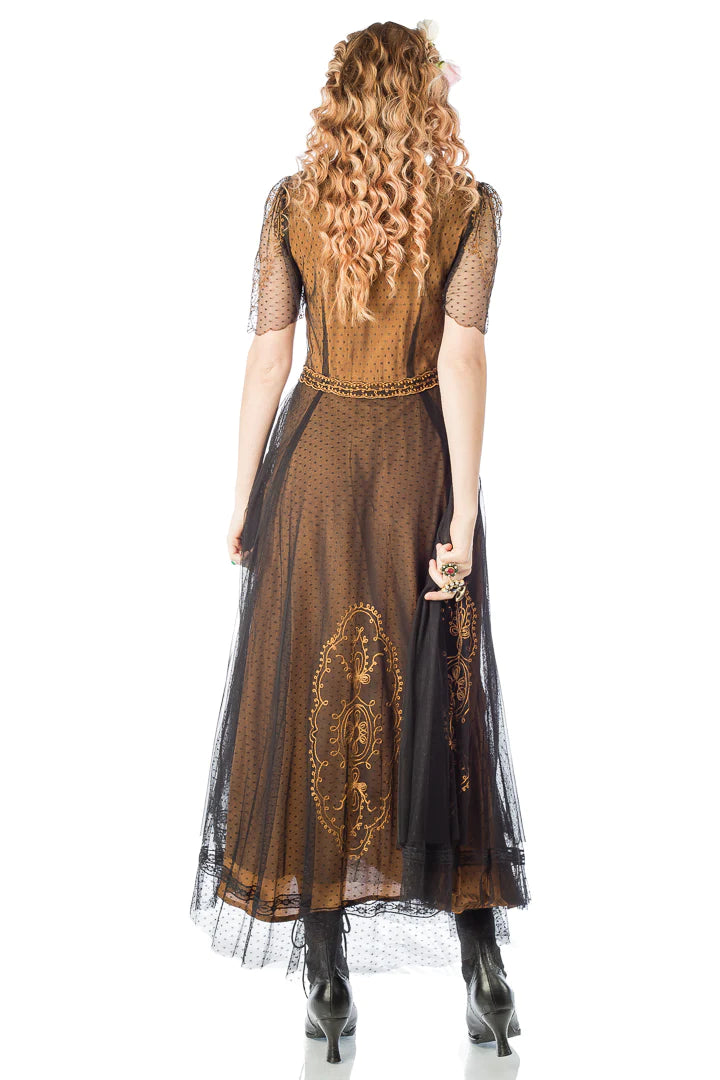 Inspired Victorian Dawnton Abbey Style dress, 1920s or 1930s