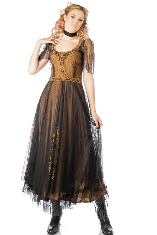 Inspired Victorian Dawnton Abbey Style dress, 1920s or 1930s 