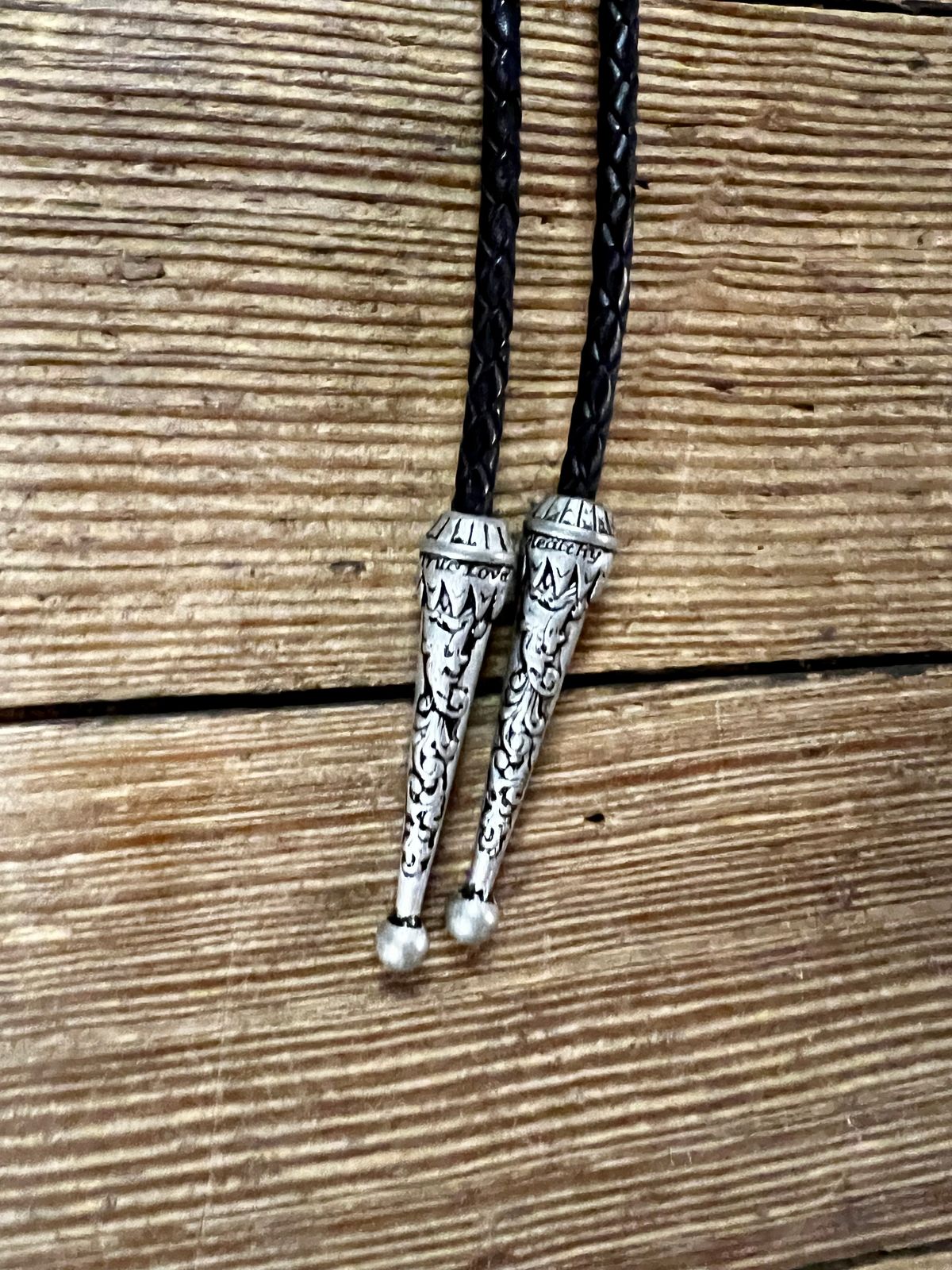 Victorian Gothic bolo tie with real prairie dog teeth, can be worn as Steampunk 